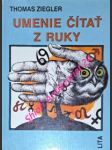 Umenie čítať z ruky - ziegler thomas - náhled