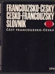 Francouzsko-český česko-francouzský slovník... - náhled