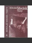 Texty - Mikuláš Medek - náhled