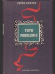 Toto pokolenie - náhled