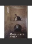 Románské umění v Čechách a na Moravě [Obsah: Přemyslovci, středověk, český stát, společnost, kultura a umění 9.-13.st., křesťanství; románská architektura, nástěnná, knižní malba, kostely, rotundy, umělecké řemeslo;mj.i Milevsko, Třebíč, Pražský hrad Říp] - náhled