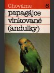 Chováme papagájce vlnkované (andulky) - náhled