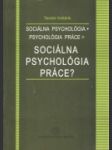 Sociálna psychológia - náhled