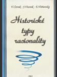 Historické typy racionality - náhled