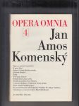 Opera omnia 4 (Zpráva o naučení o kazatelství, O poezii české, Dionysii Catonis Disticha moralia, Přídavek Distichů, Žalmy, Nové písně některé, Žehnání kněze Jana Cyrilla, Písnička ku pohřbu Pavla Fabricia, Veršované modlitby z Přídavků k Praxis pietatis, Písně a kratší básnické projevy, De metris Bohemicis adnotatiuncula. Parafráze IV. eklogy Vergiliovy, Carmina per occasionem scripta - Básně příležitostné)) - náhled