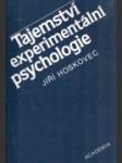 Tajemství experimentální psychologie - náhled