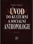 Úvod do kulturní a sociální antropologie - náhled