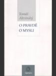 O pravdě. O mysli - náhled