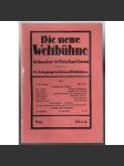 Die neue Weltbühne. Wochenschrift für Politik, Kunst, Wirtschaft. 27. Juli 1933. Nr. 30 [týdeník] - náhled