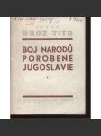 Boj národů porobené Jugoslavie (komunistická literatura) - náhled