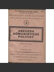 Abeceda komunistické politiky (komunistická literatura) - náhled