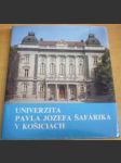 Univerzita Pavla Jozefa Šafárika v Košiciach - náhled