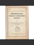 Zbožíznalecká studie o manilském konopí (studie, chemie, textilní vlákna, Filipíny) - náhled