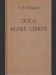 Duch ruské církve - náhled