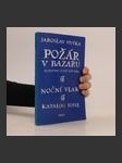 Požár v bazaru. Noční vlak. Katalog fosil. - náhled