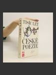 Tisíc let české poezie I. Stará česká poezie - náhled