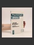 Psychologie dítěte - náhled