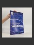 Third Edition. Solutions: Advanced. Student's book - náhled