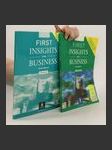 First insights into business. Student's book. Workbook. (2 svazky) - náhled