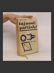 Tajnosti pařížské - náhled