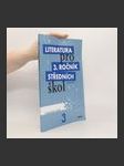 Literatura pro 3. ročník středních škol : zkrácená verze. Pracovní sešit - náhled