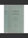 Popis jednoho zápasu - Franz Kafka - (novely, črty, povídky a aforismy z pozůstalosti) - náhled