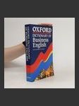 Oxford Dictionary of Business English : For Learners of English - náhled