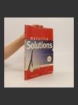 Solutions maturita : pre-intermediate : student's book - náhled