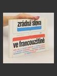 Zrádná slova ve francouzštině - náhled