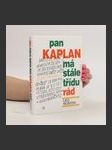 Pan Kaplan má stále třídu rád - náhled