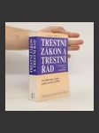 Trestní zákon a trestní řád. Poznámkové vydání s judikaturou. Novelizované vydání podle stavu k 1.1.1994 - náhled