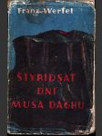 Štyridsať dní musa daghu - náhled