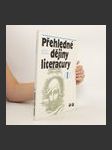 Přehledné dějiny literatury I. - náhled