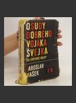 Osudy dobrého vojáka Švejka za světové války. I.-II. díl. - náhled