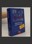 Fraus velký ekonomický slovník: německo-český, česko-německý - náhled