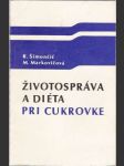 Životospráva a diéta pri cukrovke - náhled