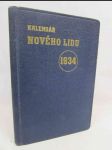 Kapesní kalendář nového lidu: Zápisník a všeobecný rádce na rok 1934 - náhled