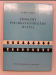 Problémy psychoanalytického hnutia - náhled