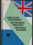 Anglicko-slovenský slovensko-anglický vreckový slovník - náhled