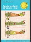 Samolot myśliwski spad vii - xiii - náhled