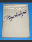 Pedagogická psychologie - náhled