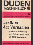 Lexikon der Vornamen - náhled