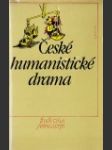 České humanistické drama - náhled