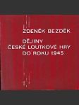 Dějiny české loutkové hry do roku 1945 - náhled