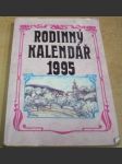 Rodinný kalendář 1995 - náhled