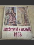 Družstevní kalendář 1958 - náhled