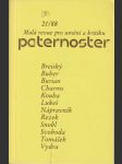 Paternoster 21 / 88 malá revue pro umění a kritiku - náhled