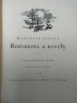 Romaneta  a  novely - náhled