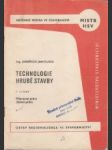 Technologie hrubé stavby I.-XII.zv. - náhled