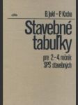 Stavebné tabuľky pre 2. až 4. roč. SPŠ stavebných - náhled